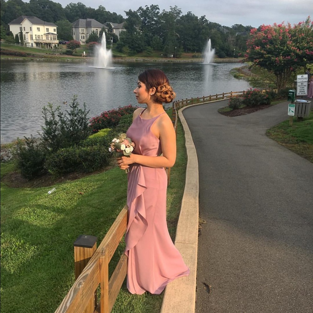 Morganite, rosé beautiful dress